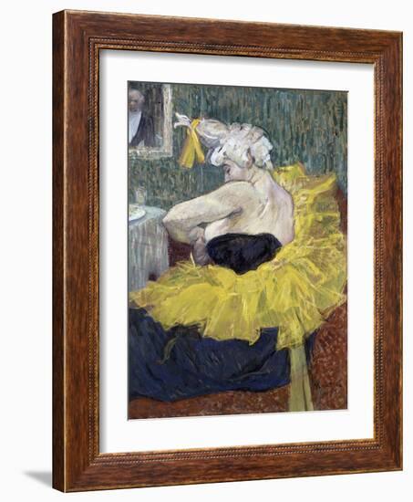 The Clown Cha-U-Kao-Henri de Toulouse-Lautrec-Framed Giclee Print