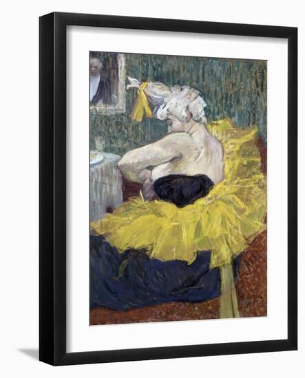 The Clown Cha-U-Kao-Henri de Toulouse-Lautrec-Framed Giclee Print