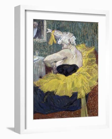 The Clown Cha-U-Kao-Henri de Toulouse-Lautrec-Framed Giclee Print