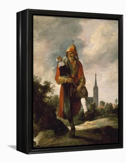 The Clown-David Teniers the Younger-Framed Premier Image Canvas