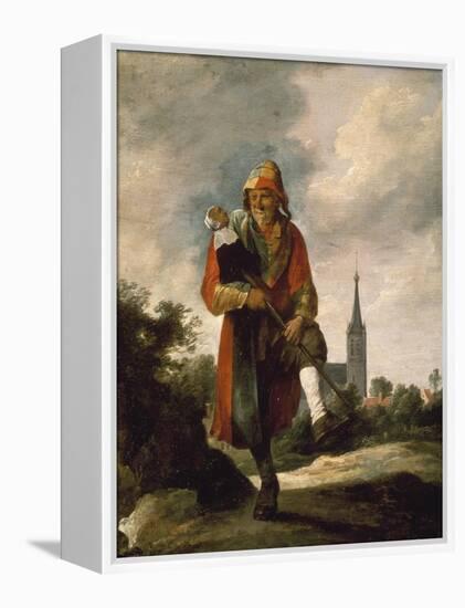 The Clown-David Teniers the Younger-Framed Premier Image Canvas