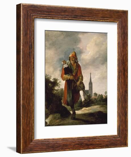 The Clown-David Teniers the Younger-Framed Giclee Print