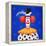 The Clown-John Wright-Framed Premier Image Canvas