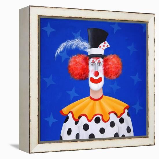 The Clown-John Wright-Framed Premier Image Canvas