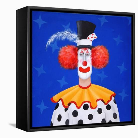The Clown-John Wright-Framed Premier Image Canvas