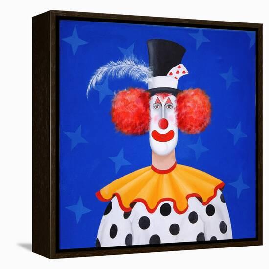 The Clown-John Wright-Framed Premier Image Canvas