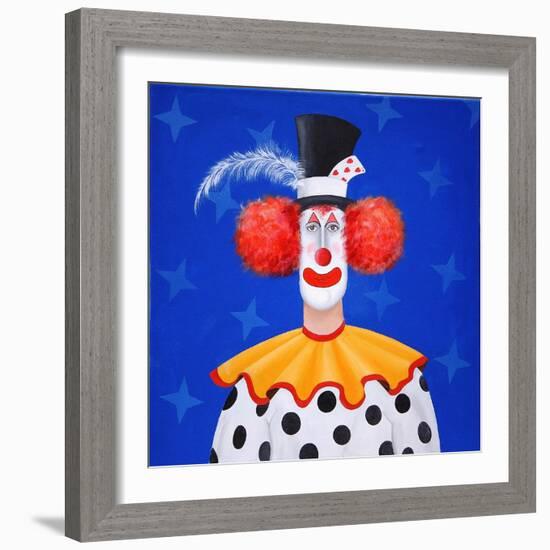 The Clown-John Wright-Framed Giclee Print