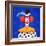 The Clown-John Wright-Framed Giclee Print