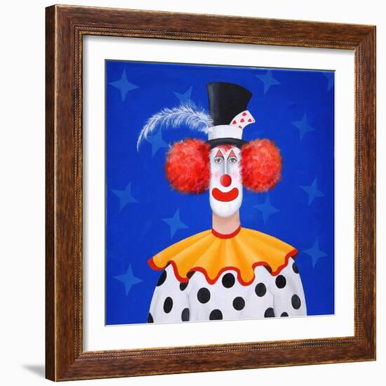 The Clown-John Wright-Framed Giclee Print