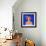 The Clown-John Wright-Framed Giclee Print displayed on a wall