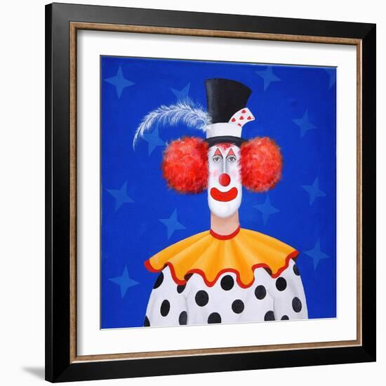 The Clown-John Wright-Framed Giclee Print