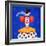 The Clown-John Wright-Framed Giclee Print