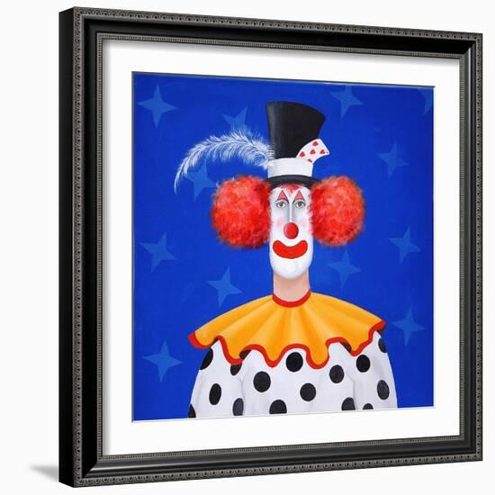 The Clown-John Wright-Framed Giclee Print