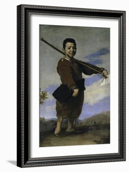 The Club Footed Boy, 17th century-Jusepe de Ribera-Framed Giclee Print