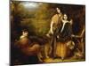 The Clutterbuck Children-John Linnell-Mounted Giclee Print