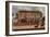 The Coach and Horses, Ilford, 1832 (Coloured Engraving)-James Pollard-Framed Giclee Print