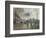 The Coach to Louveciennes, 1870-Camille Pissarro-Framed Giclee Print