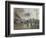 The Coach to Louveciennes, 1870-Camille Pissarro-Framed Giclee Print