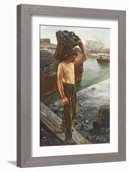 The Coal Carrier, 1882-Henri Gervex-Framed Giclee Print