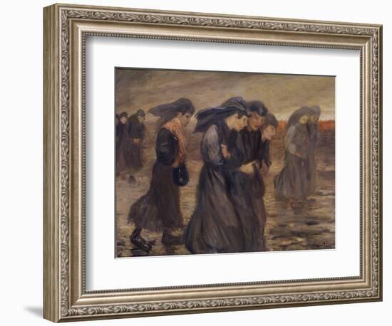 The Coal Graders, 1905-Theophile Alexandre Steinlen-Framed Giclee Print