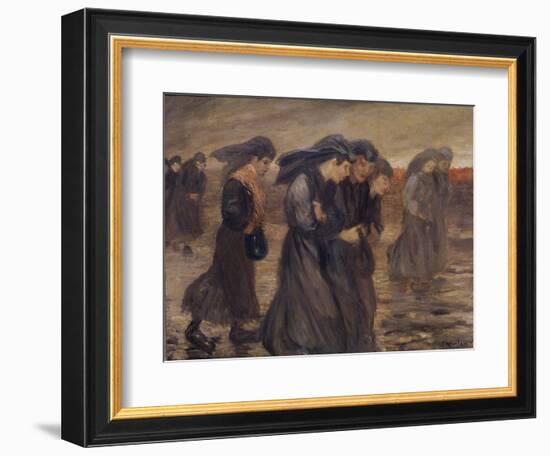 The Coal Graders, 1905-Theophile Alexandre Steinlen-Framed Giclee Print