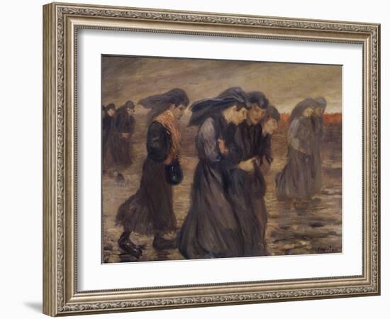 The Coal Graders, 1905-Theophile Alexandre Steinlen-Framed Giclee Print