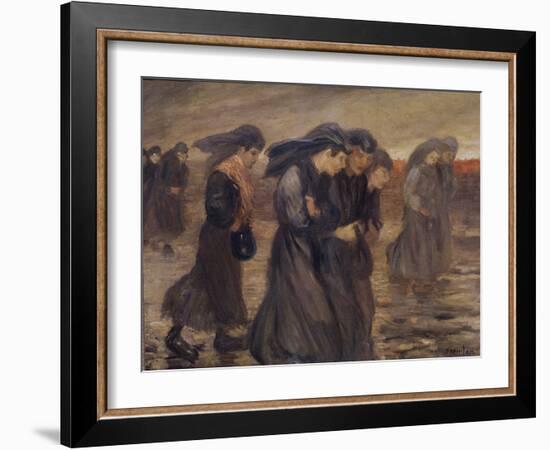 The Coal Graders, 1905-Theophile Alexandre Steinlen-Framed Giclee Print