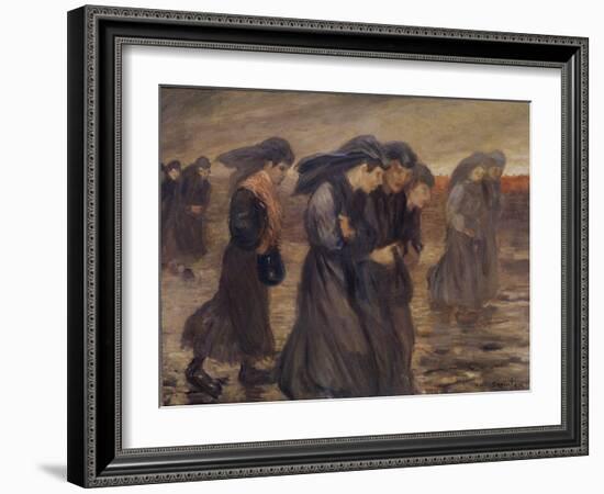 The Coal Graders, 1905-Theophile Alexandre Steinlen-Framed Giclee Print