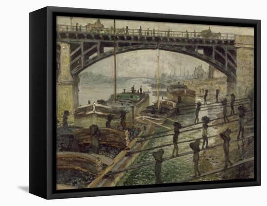 The Coalmen, C. 1875-Claude Monet-Framed Premier Image Canvas