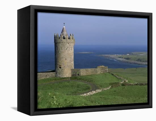 The Coast at Doolin, County Clare, Munster, Eire (Republic of Ireland)-G Richardson-Framed Premier Image Canvas