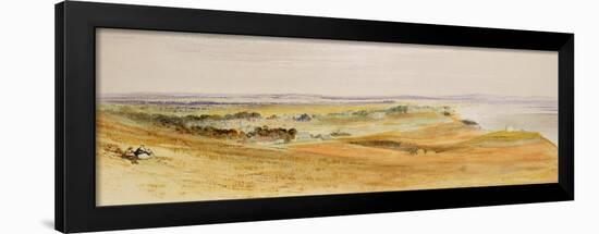 The Coast at Eastbourne, 1840s-John Martin-Framed Giclee Print