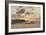 The Coast at Trouville-Eug?ne Boudin-Framed Giclee Print