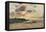 The Coast at Trouville-Eug?ne Boudin-Framed Premier Image Canvas