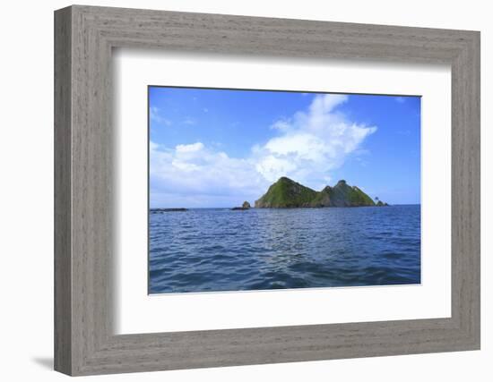 The Coast between Dominical and Uvita.-Stefano Amantini-Framed Photographic Print