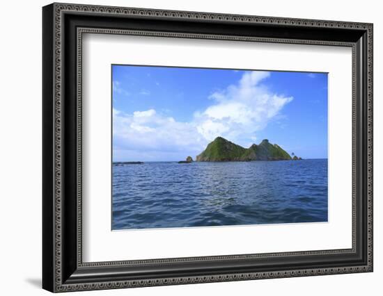 The Coast between Dominical and Uvita.-Stefano Amantini-Framed Photographic Print