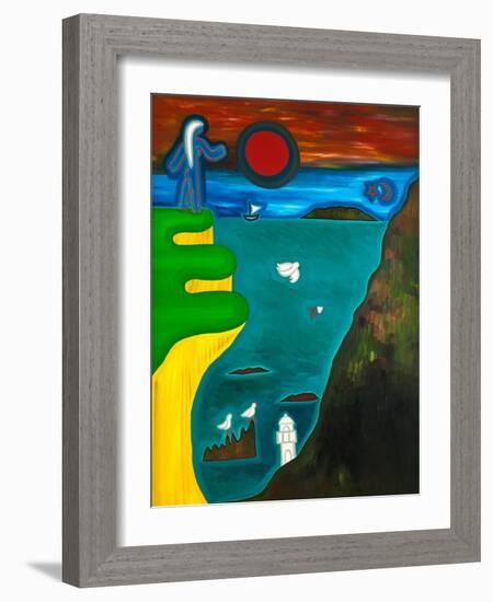 The Coast of England, 2010-Cristina Rodriguez-Framed Giclee Print