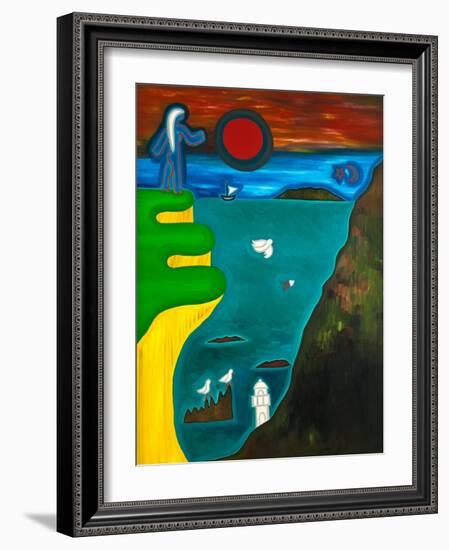 The Coast of England, 2010-Cristina Rodriguez-Framed Giclee Print