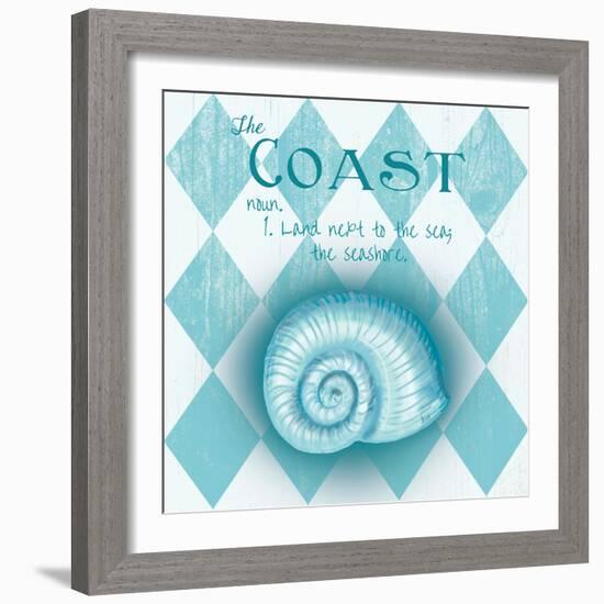 The Coast-Andi Metz-Framed Art Print