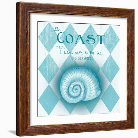 The Coast-Andi Metz-Framed Art Print