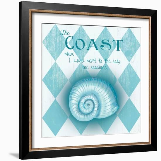 The Coast-Andi Metz-Framed Art Print