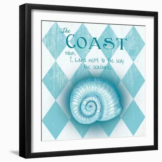 The Coast-Andi Metz-Framed Art Print