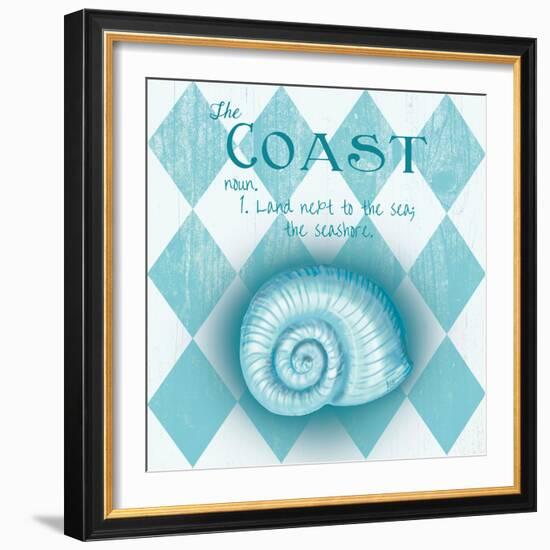 The Coast-Andi Metz-Framed Art Print