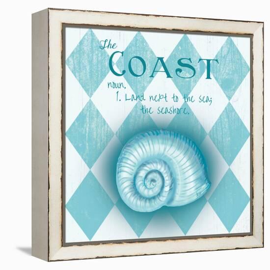 The Coast-Andi Metz-Framed Stretched Canvas