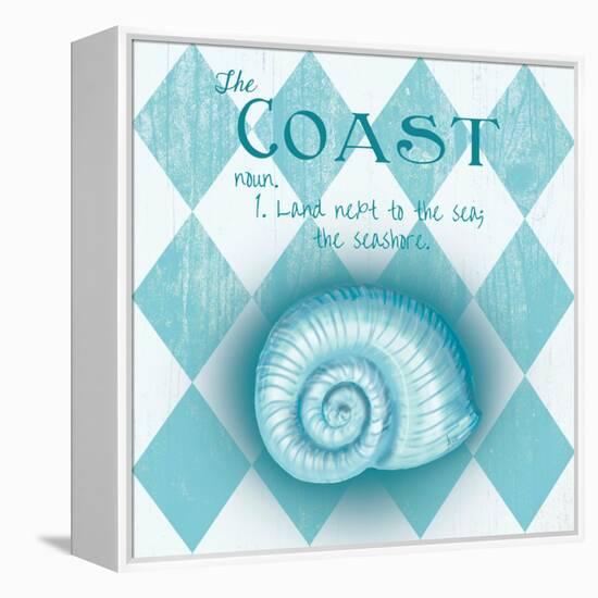 The Coast-Andi Metz-Framed Stretched Canvas