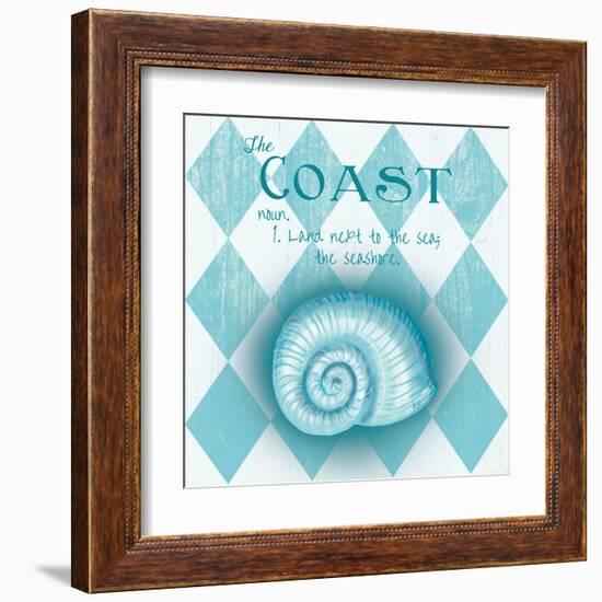 The Coast-Andi Metz-Framed Art Print