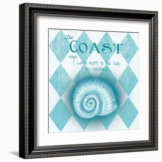 The Coast-Andi Metz-Framed Art Print