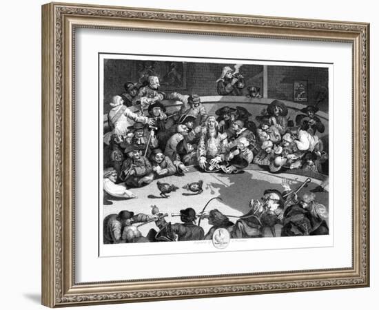 The Cock Pit, C1840-George Presbury-Framed Giclee Print