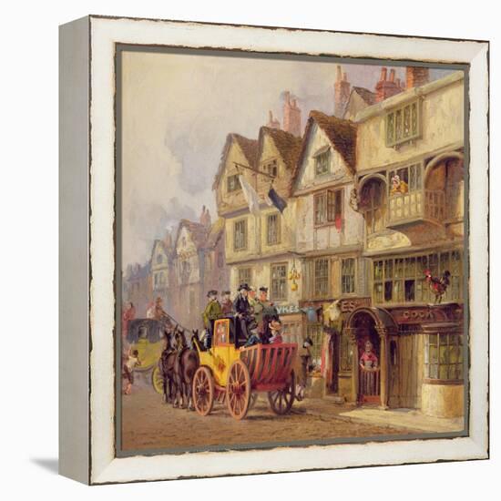 The Cock Tavern-Albert Joseph Moore-Framed Premier Image Canvas