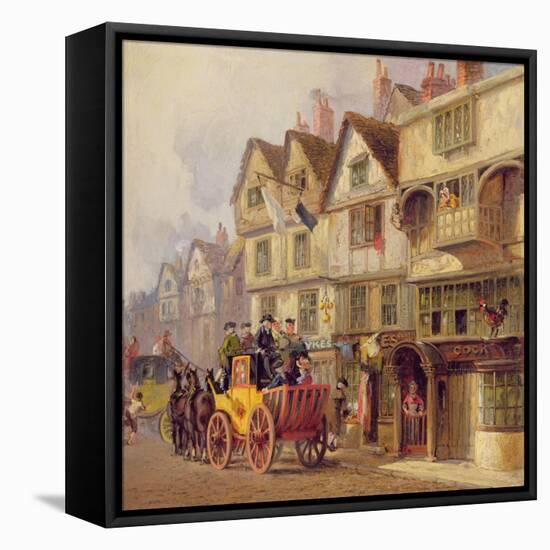 The Cock Tavern-Albert Joseph Moore-Framed Premier Image Canvas