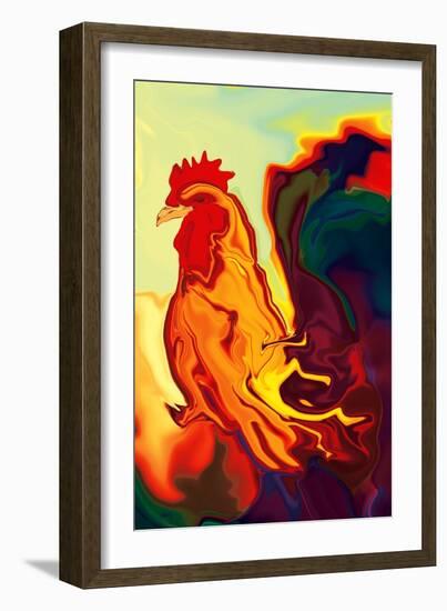 The Cock-Rabi Khan-Framed Art Print